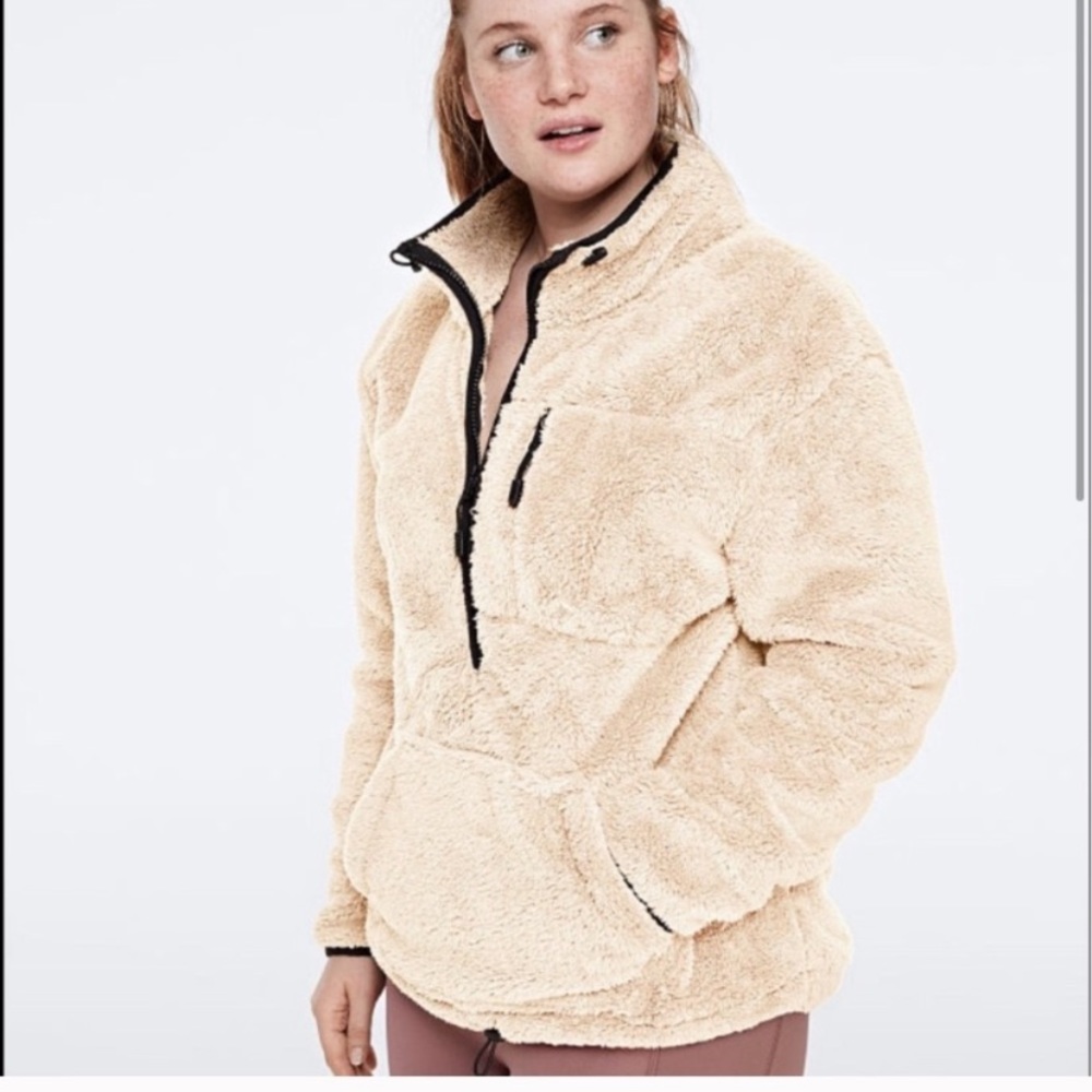 PINK Sherpa Hoodie